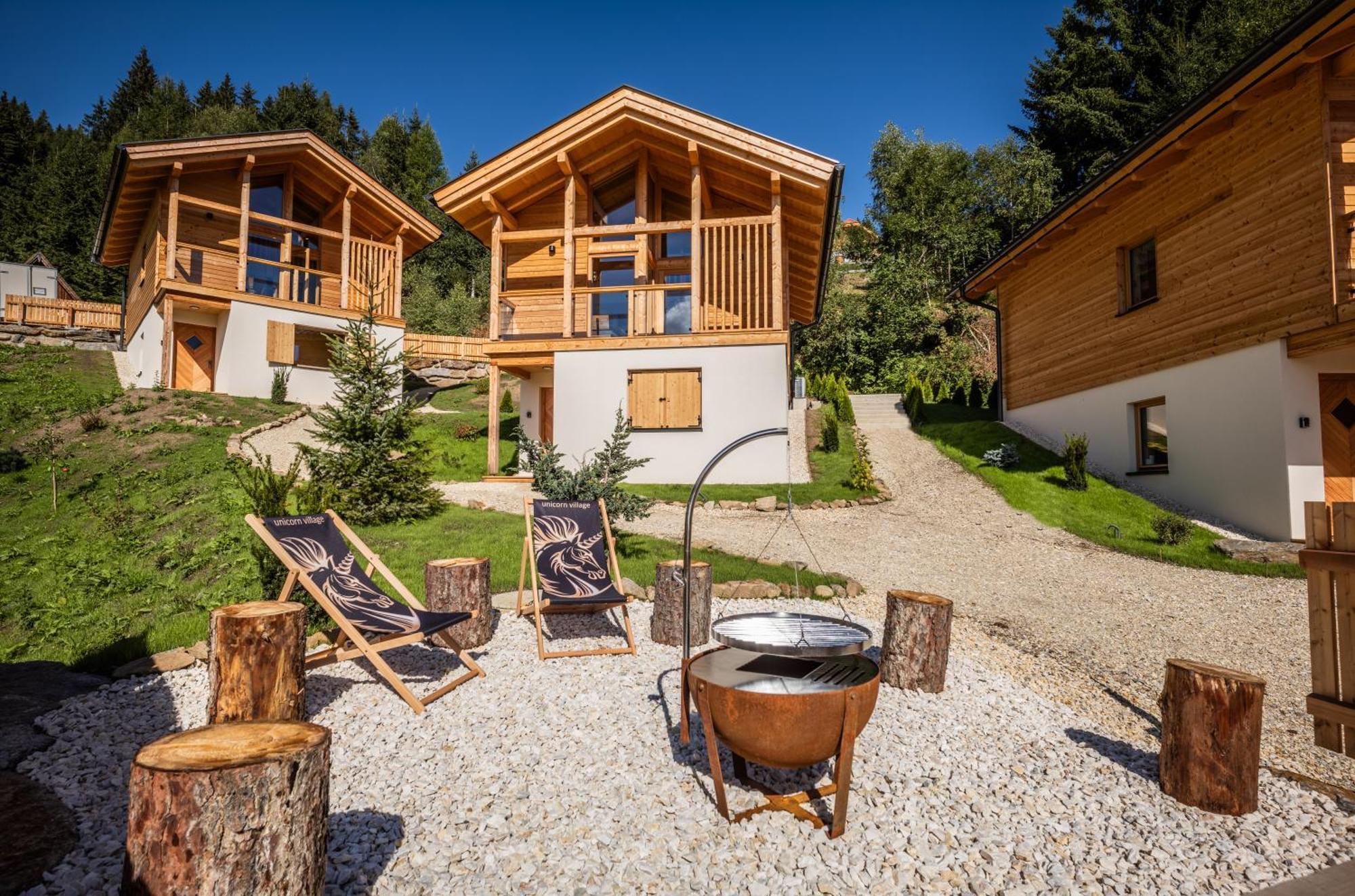 Ferienhaeuser Koralpe Unicorn Village Wolfsberg Buitenkant foto